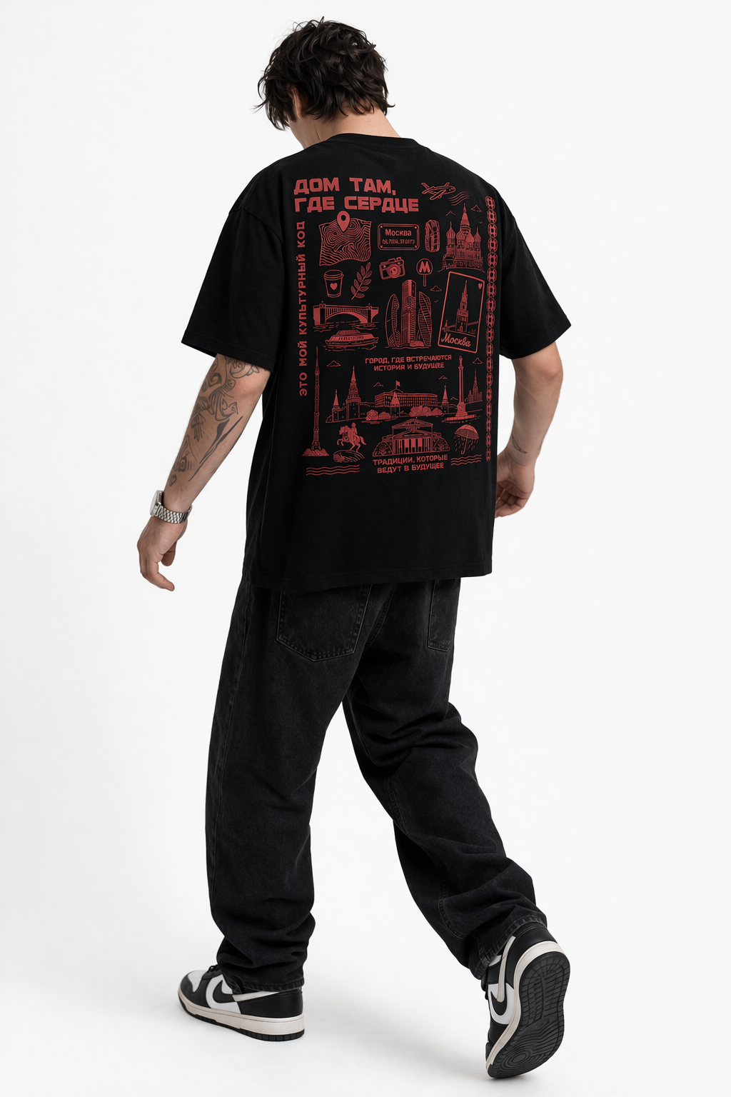 Футболка Москва в образе