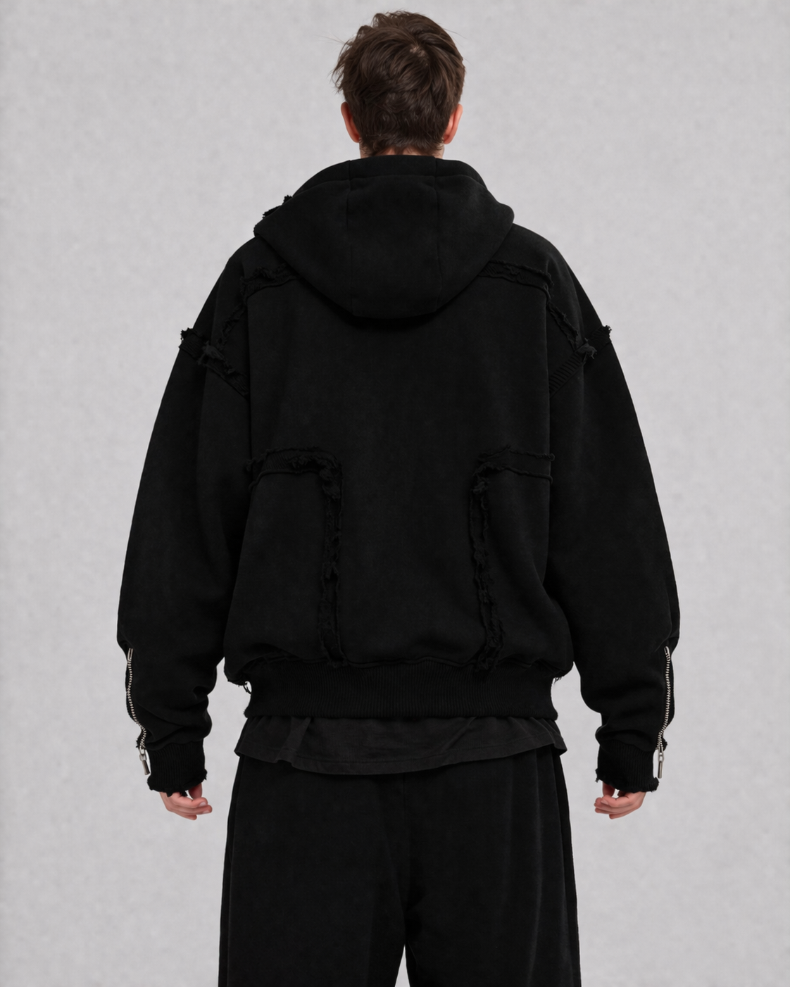 Худи Гжель № 1 Blue Edition крупным планом