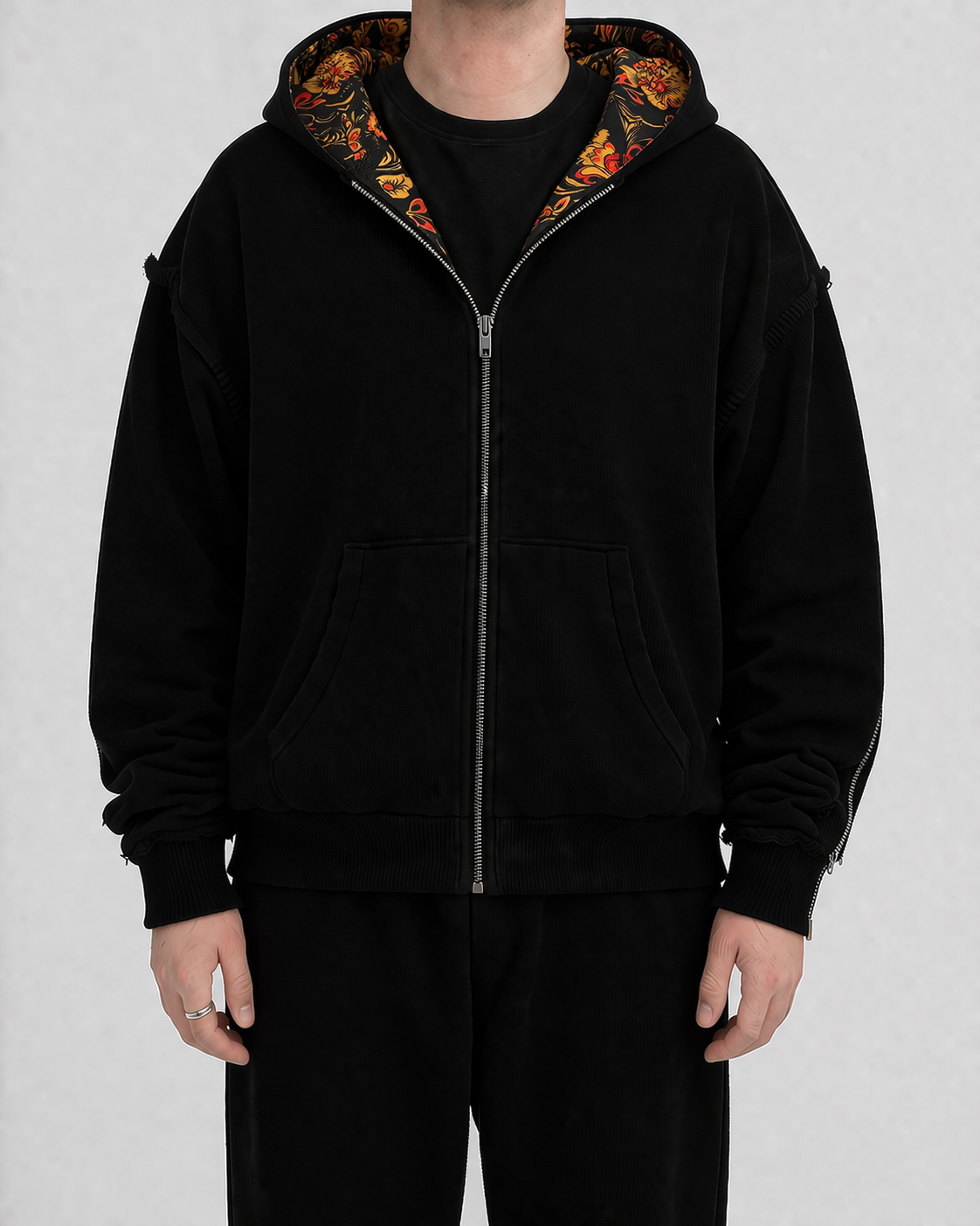 Худи Гжель № 1 Red Edition